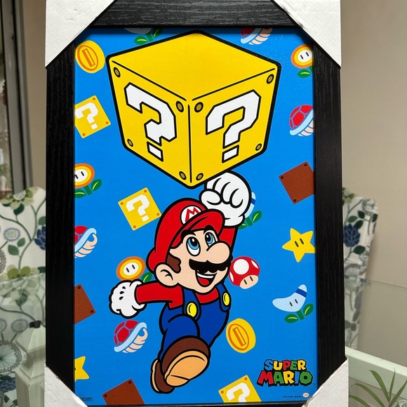 Mario Block Jump Wood Room Decor - Picture 4 of 5